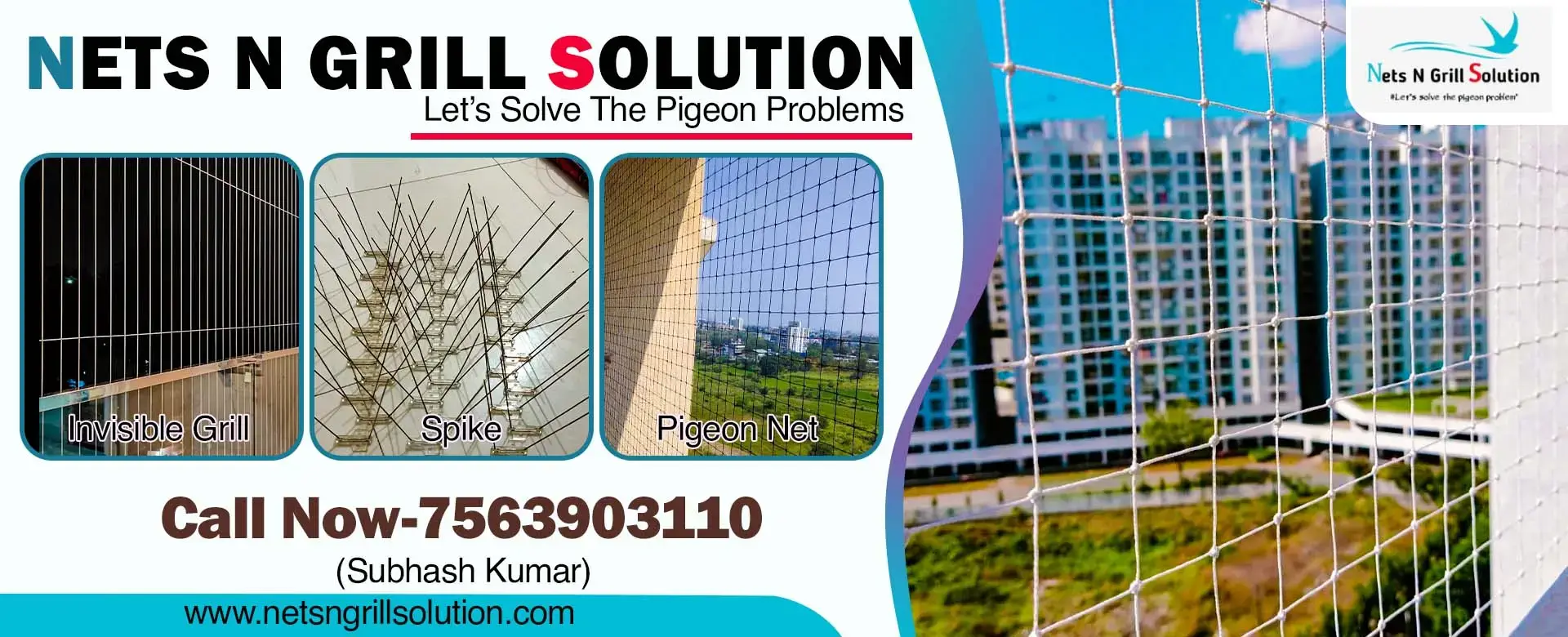 Nets n grill Solution Banner 1